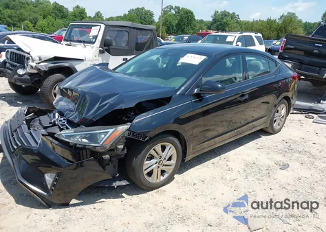 2019 Hyundai Elantra Sel from USA, damaged, VIN 5NPD84LF7KH467293
